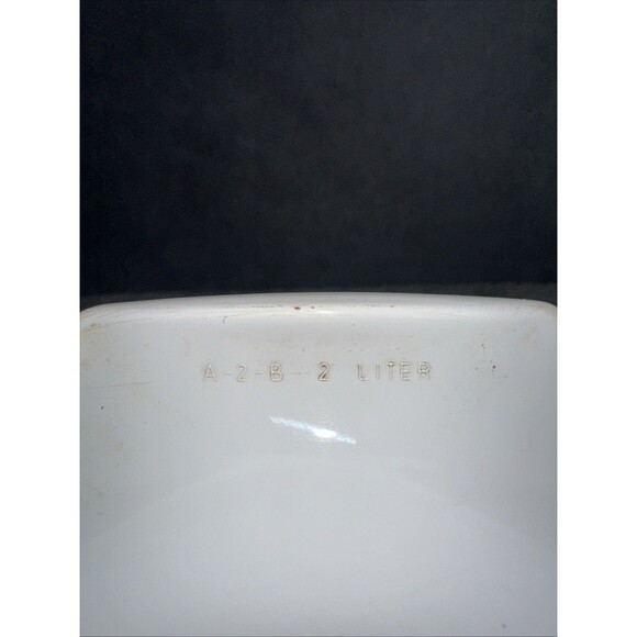 Vintage Corning Ware Silk and Roses A-2-B 2 Liter Casserole Dish - Picture 5 of 7